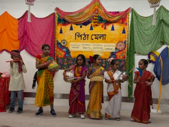 শিশুদের ফ‍্যাশন শো। ছবি - লেখক